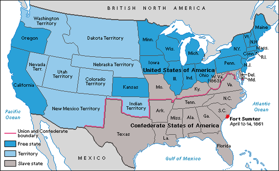 what was the south usa called during the civil war